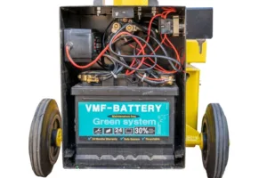 Detaljbild batteri
