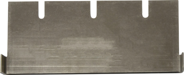 Blad med uppvikta kanter finns som tillval